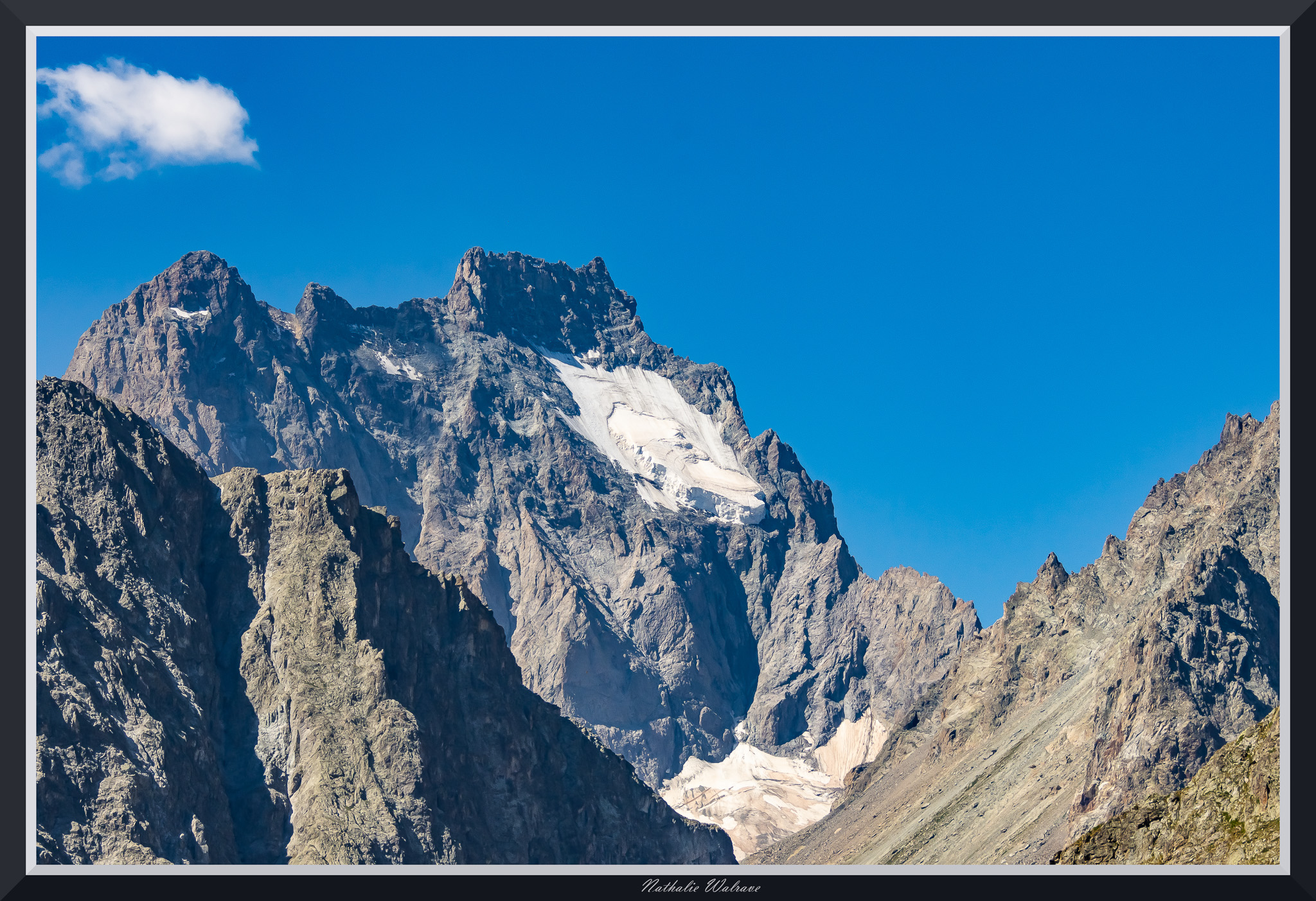 Sur le chemin vers le glacier blanc